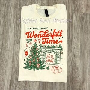 Cute Christmas season tee, it’s the most wonderful time of the year